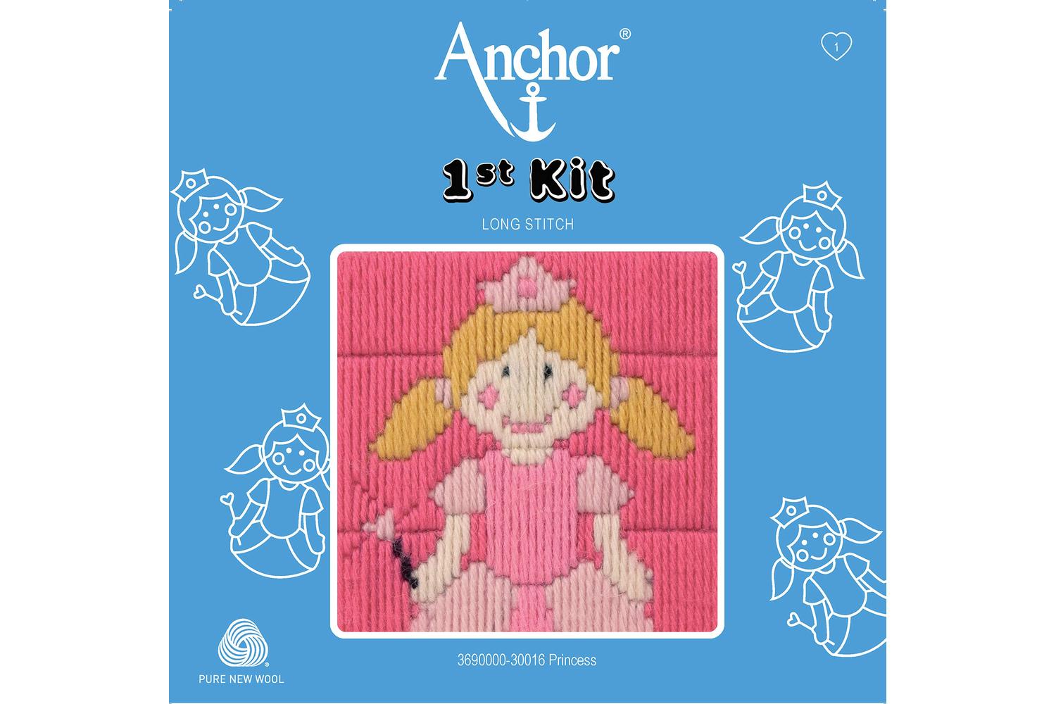 Anchor Gro-3690000\30016 - First Kit Princess - Long Stitch