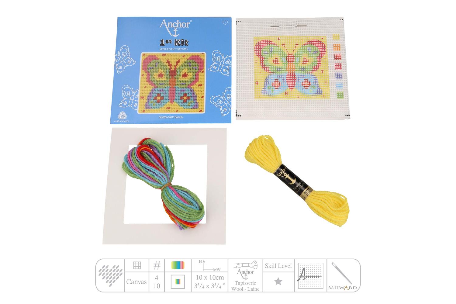 Anchor Gro-3690000\20018 - First Kit Butterfly - Tapestry Ki-2