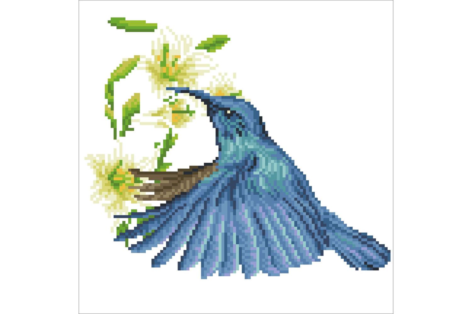 Diamond Dotz Gro-dd5.053 - Hummingbird Travels - Diamond Pai-3