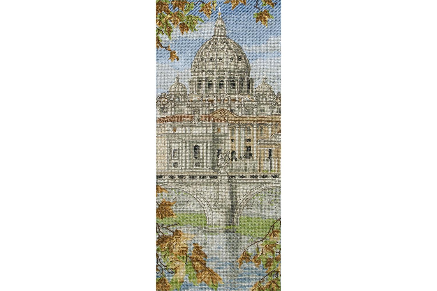 Anchor Gro-pce0815 - St Peters Basilica - Counted Cross Stit-2