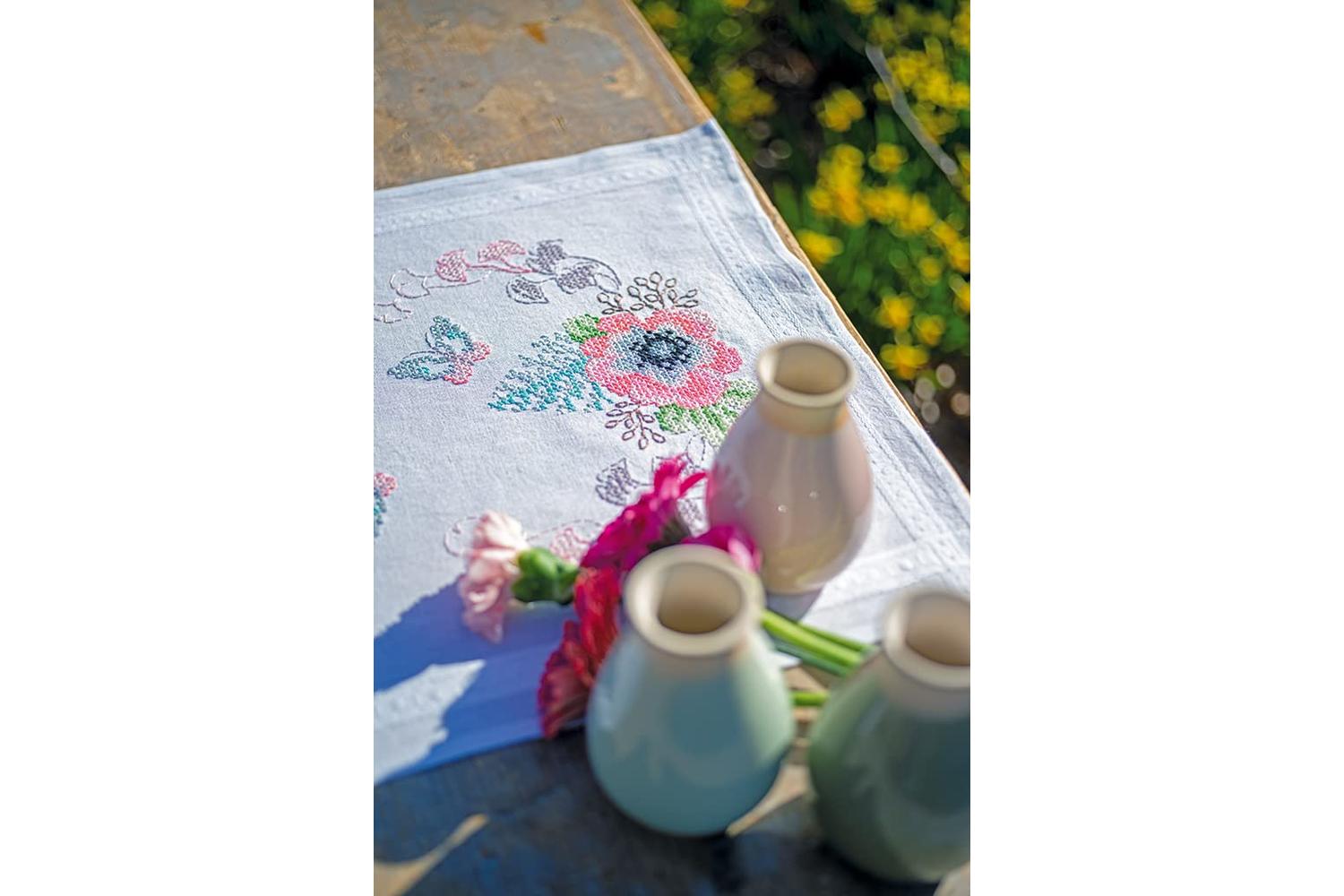 Vervaco Gro-pn-0195363 - Emb Trun Pflowers - Embroidery Kit-2