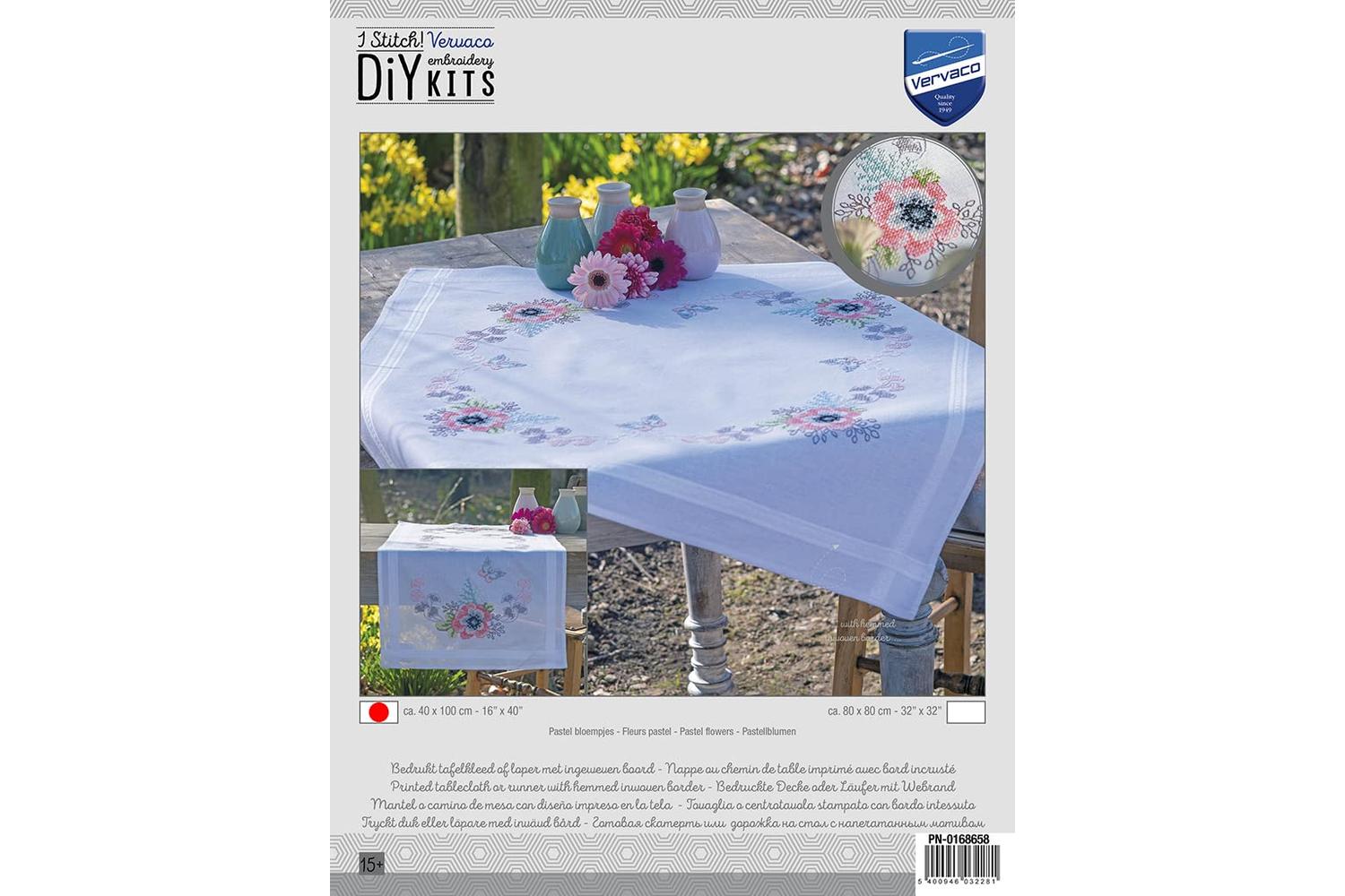 Vervaco Gro-pn-0195363 - Emb Trun Pflowers - Embroidery Kit-4