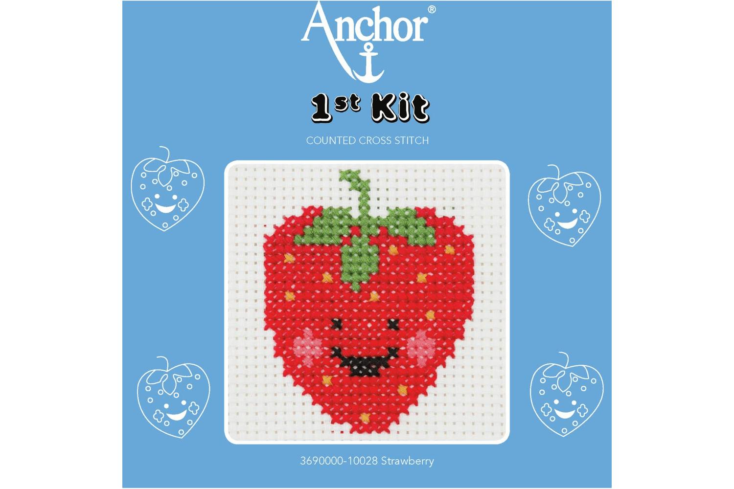 Anchor Gro-3690000\10028 - First Kit Strawberry - Counted Cr