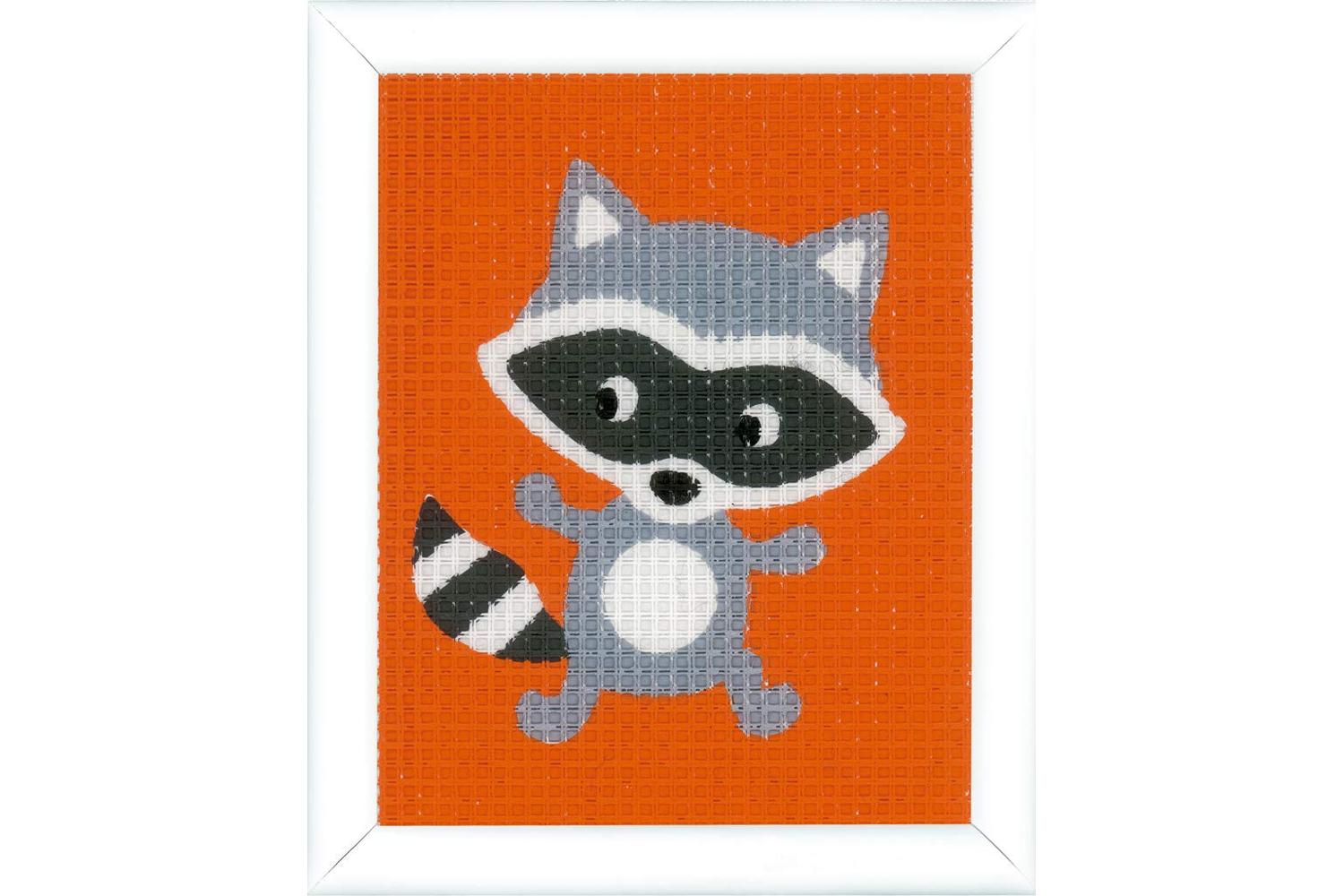 Vervaco Gro-pn-0157757 - Tkit Little Raccoon - Tapestry Kit