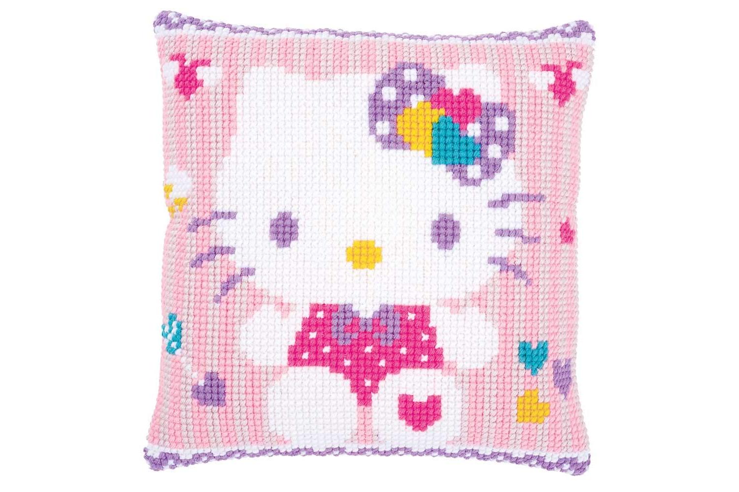 Vervaco Gro-pn-0172807 - Cushion Hkit Pastel - Cross Stitch