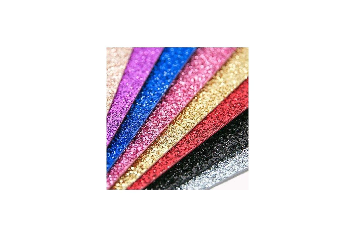 Trimits Gro-gf01\01 - Glitter Felt Sheets 30 X 23cm Black Pa