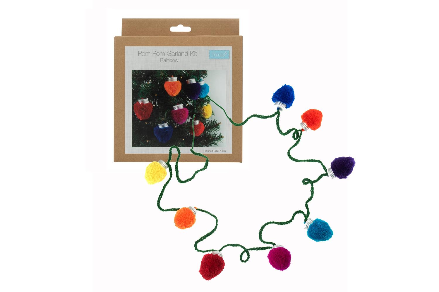 Trimits Gro-gck189 - Pompom Garland 16m - Pom Pom Garland Ki