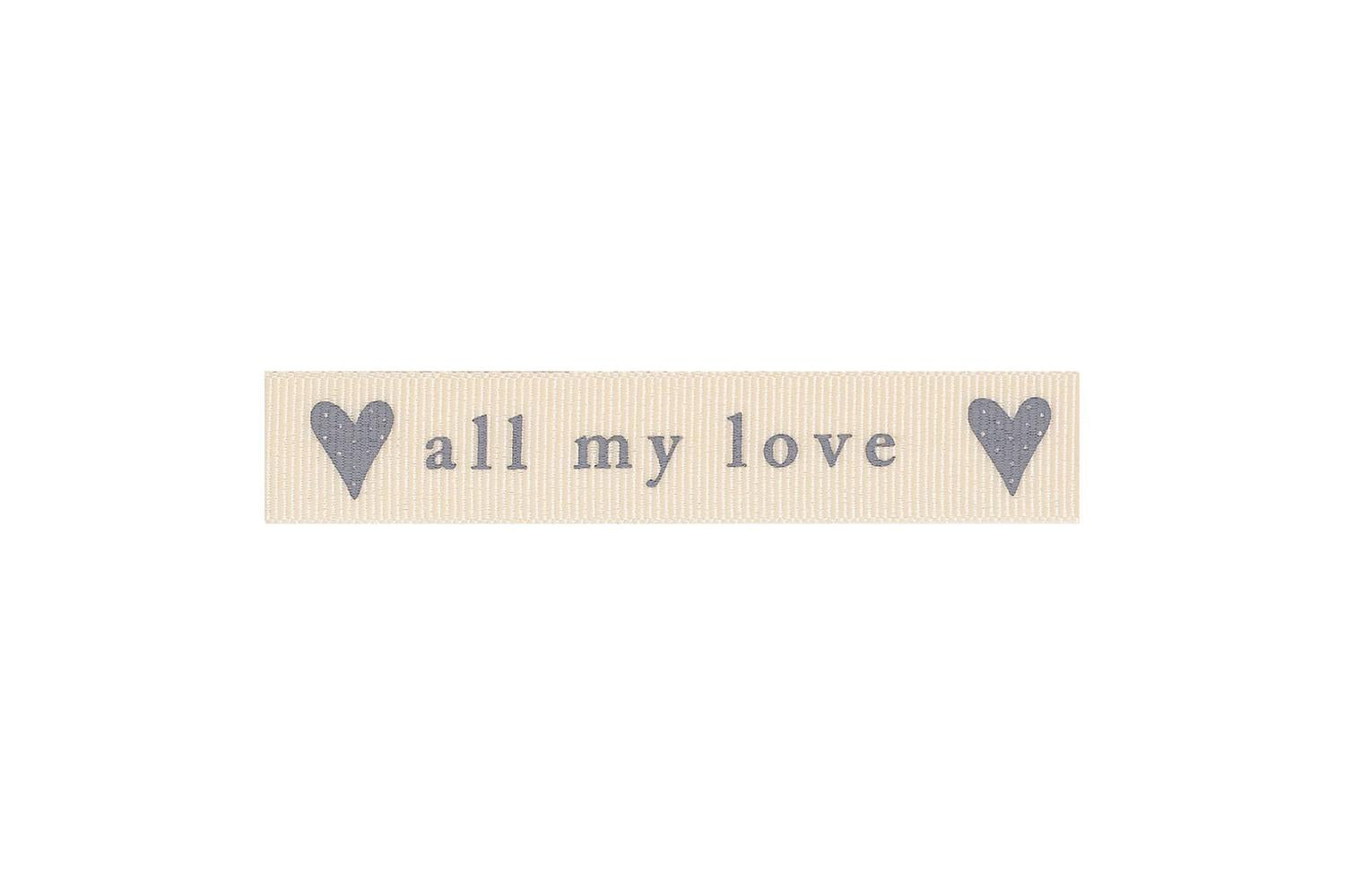 Berisfords Gro-c1349315\1 - All My Love 4mx15mm - All My Lov