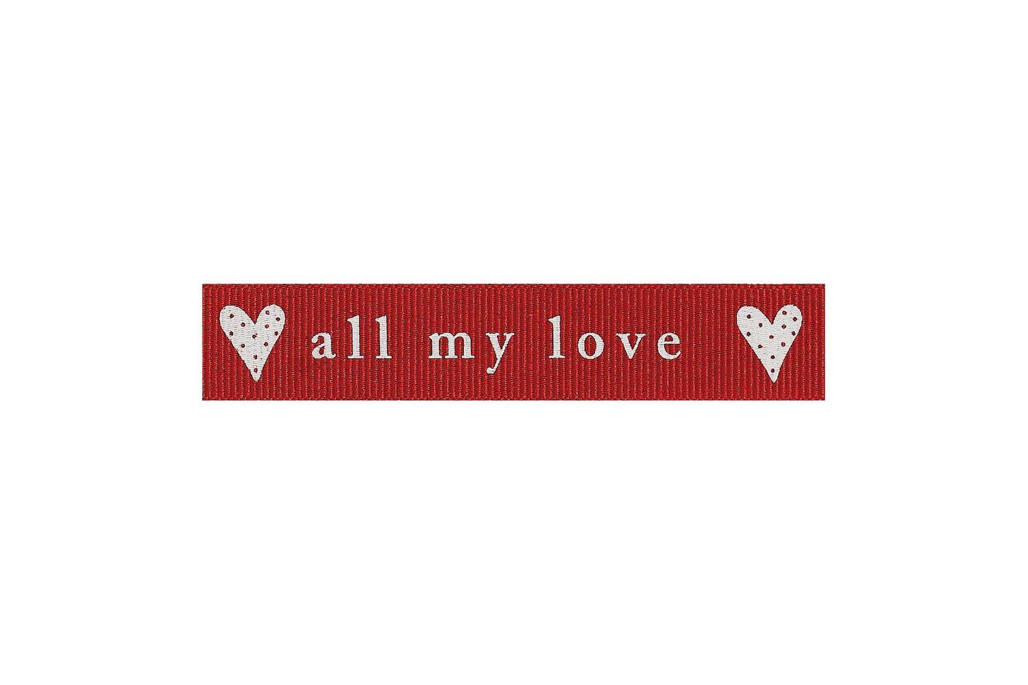 Berisfords Gro-c1349315\4 - All My Love 4mx15mm - All My Lov