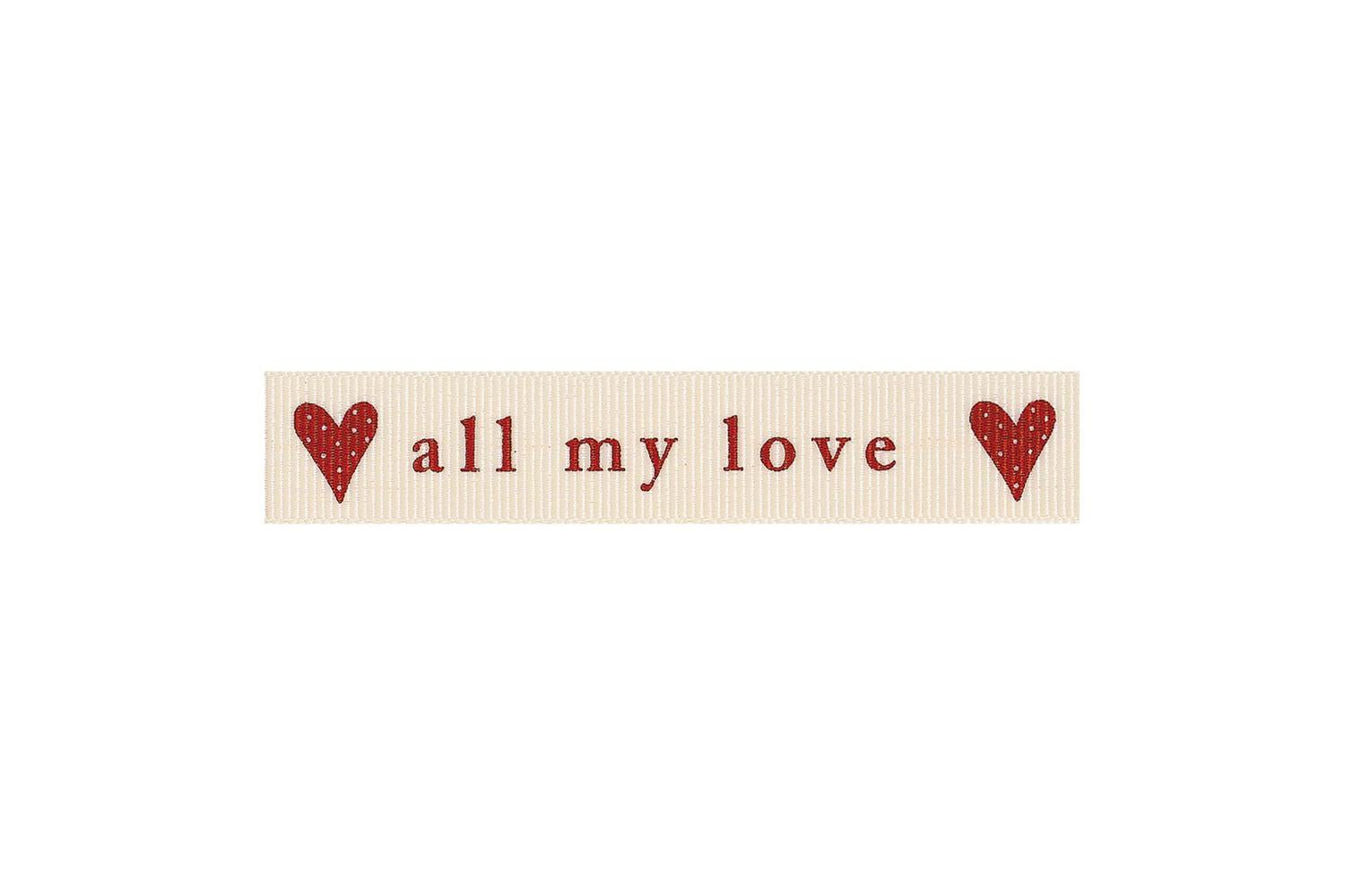 Berisfords Gro-c1349315\2 - All My Love 4mx15mm - All My Lov