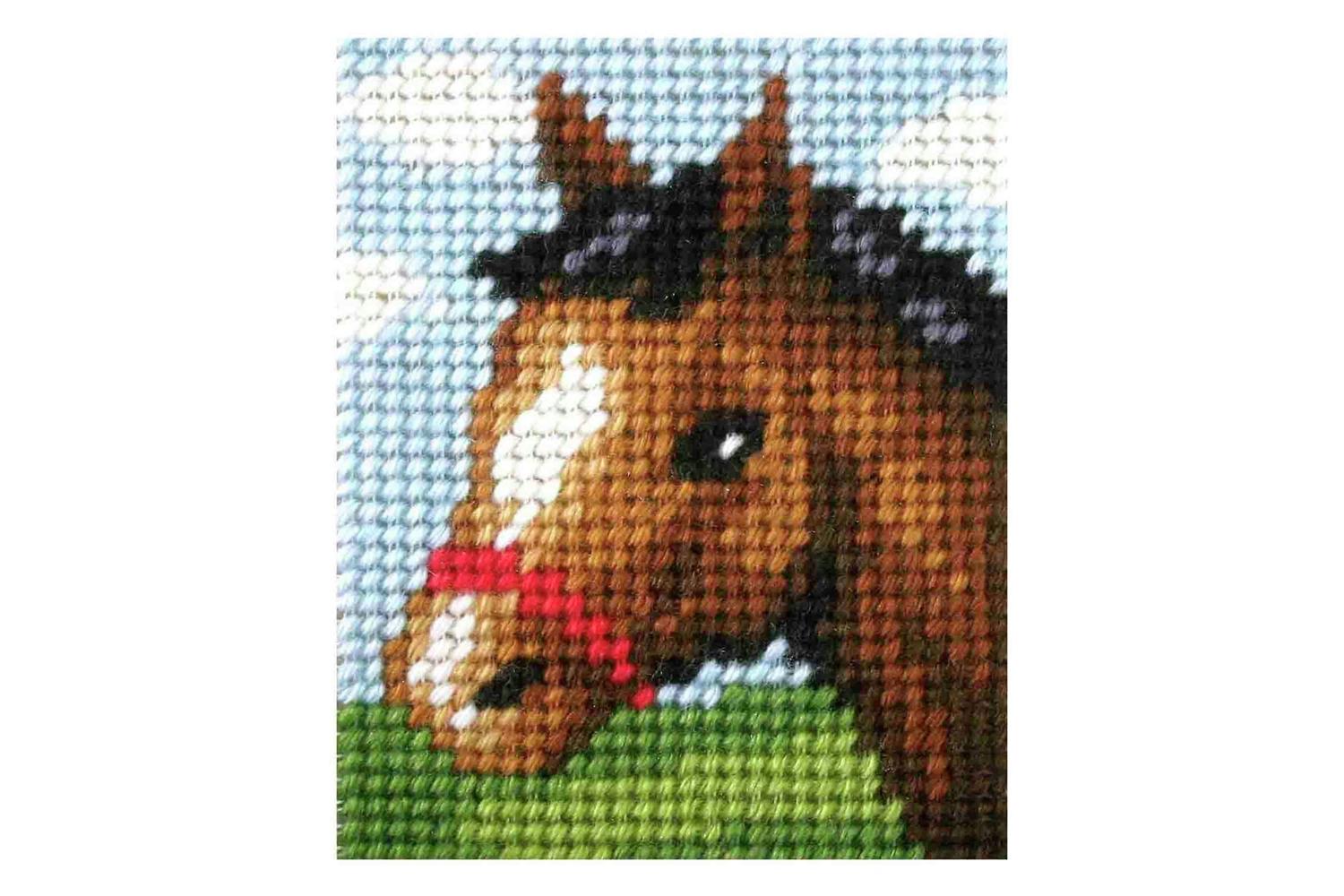 Orchidea Gro-orc.9724 - Emb Kit Friendly Foal - Needlepoint-3