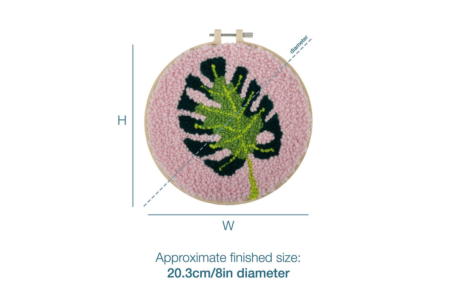 Trimits Gro-gck197 - Pneedle Cheese Plant - Punch Needle Kit-4
