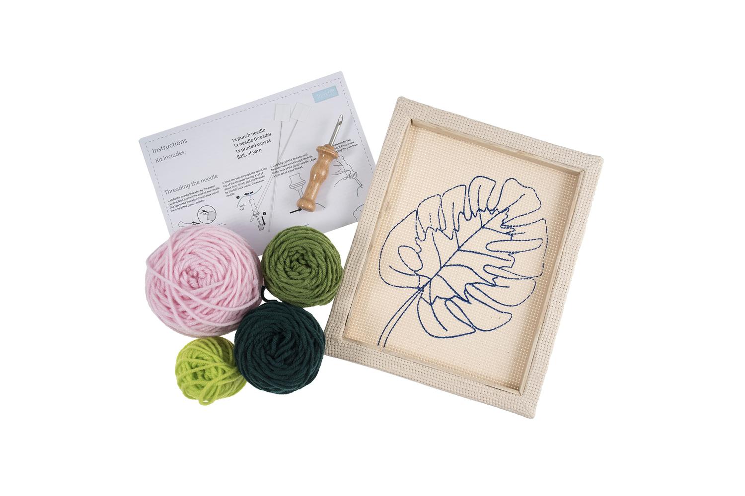Trimits Gro-gck090 - Pneedle Cheese Plant - Punch Needle Kit-2