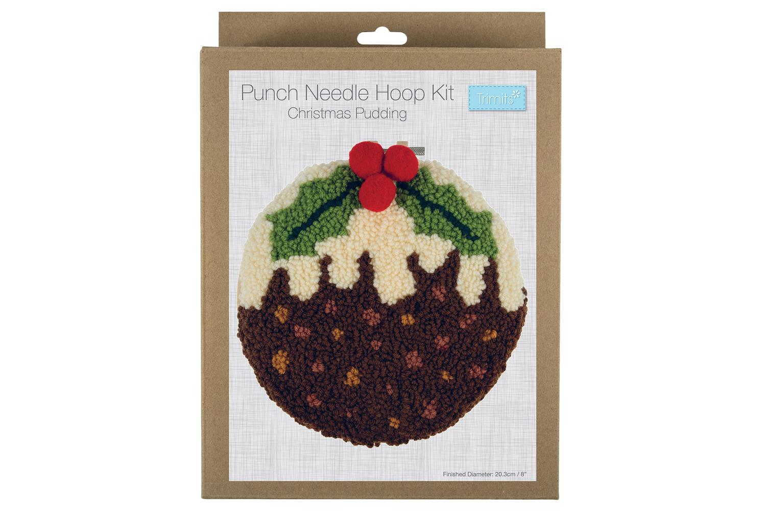Trimits Gro-gck125 - Punch Needle Kit Yarn And Hoop Christma-2