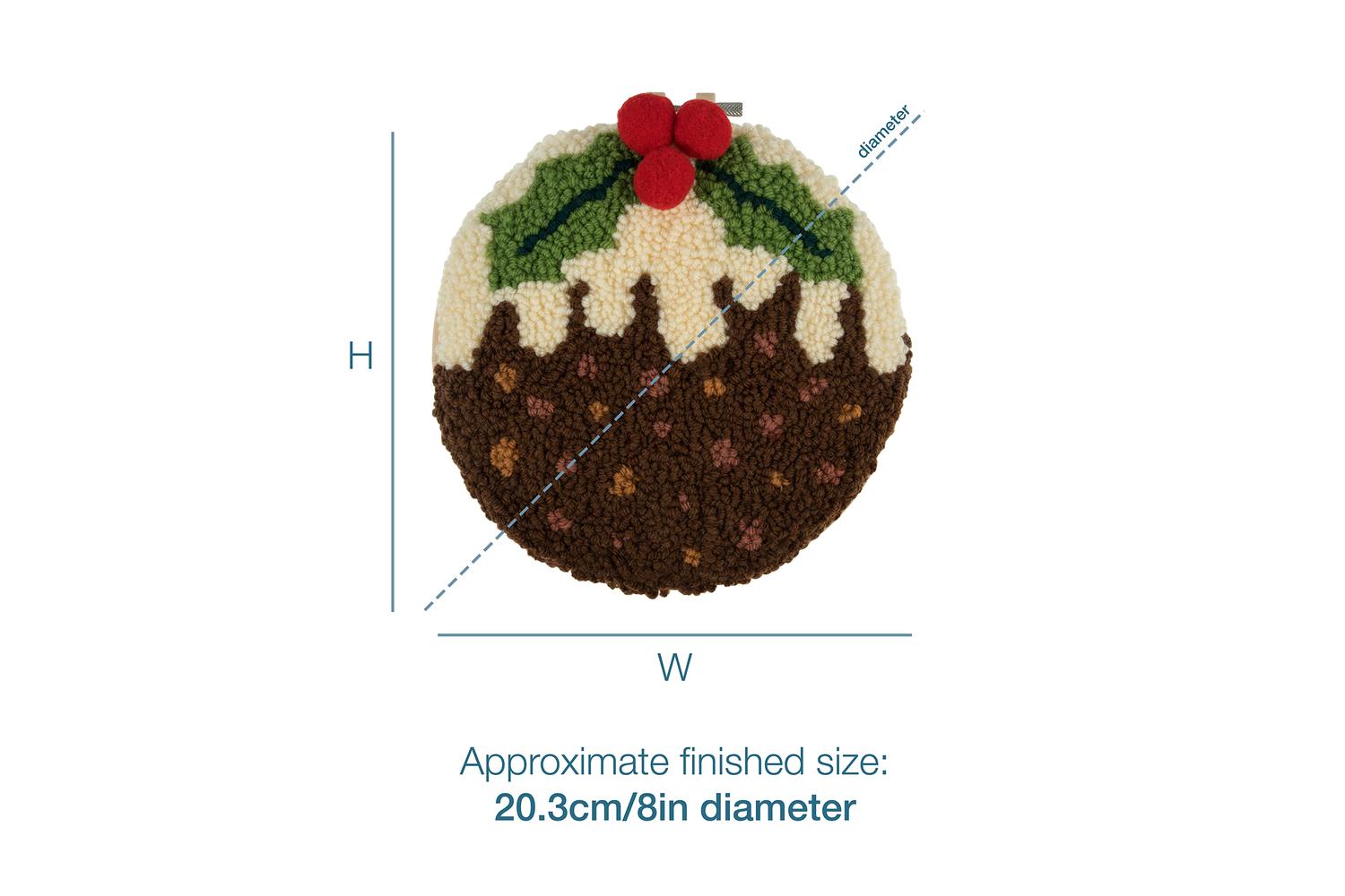 Trimits Gro-gck125 - Punch Needle Kit Yarn And Hoop Christma-4