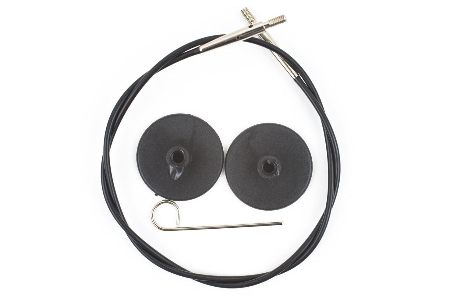 Knitpro Gro-kp10522 - Cable 56cm Black - Cable Circular Inte