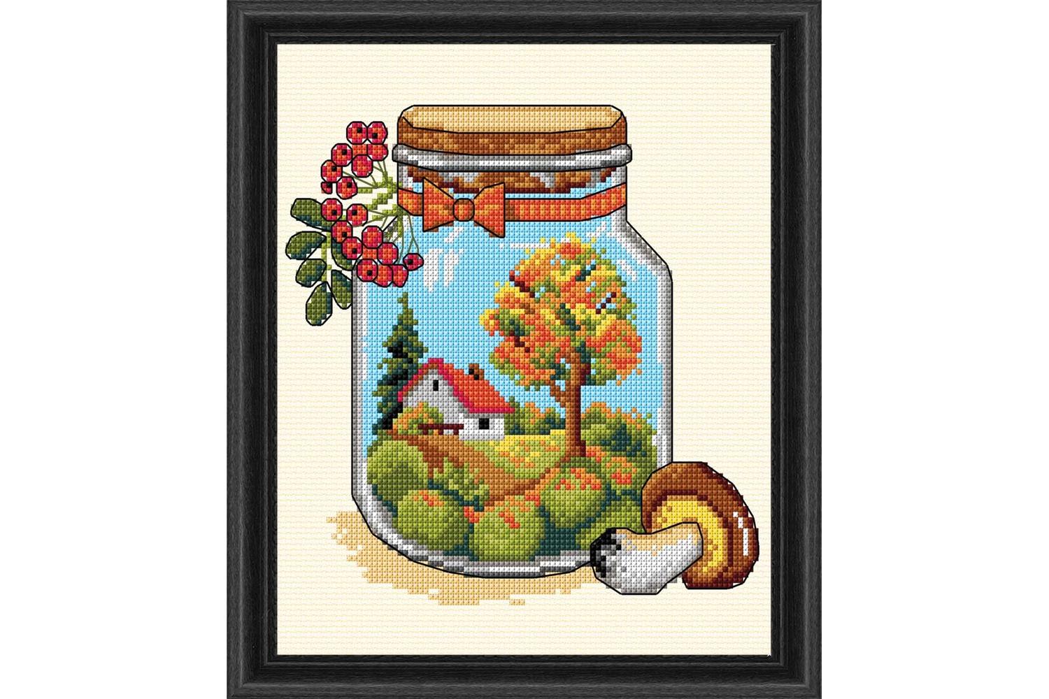 Orchidea Gro-orc.7773 - Jar - Autumn - Counted Cross Stitch