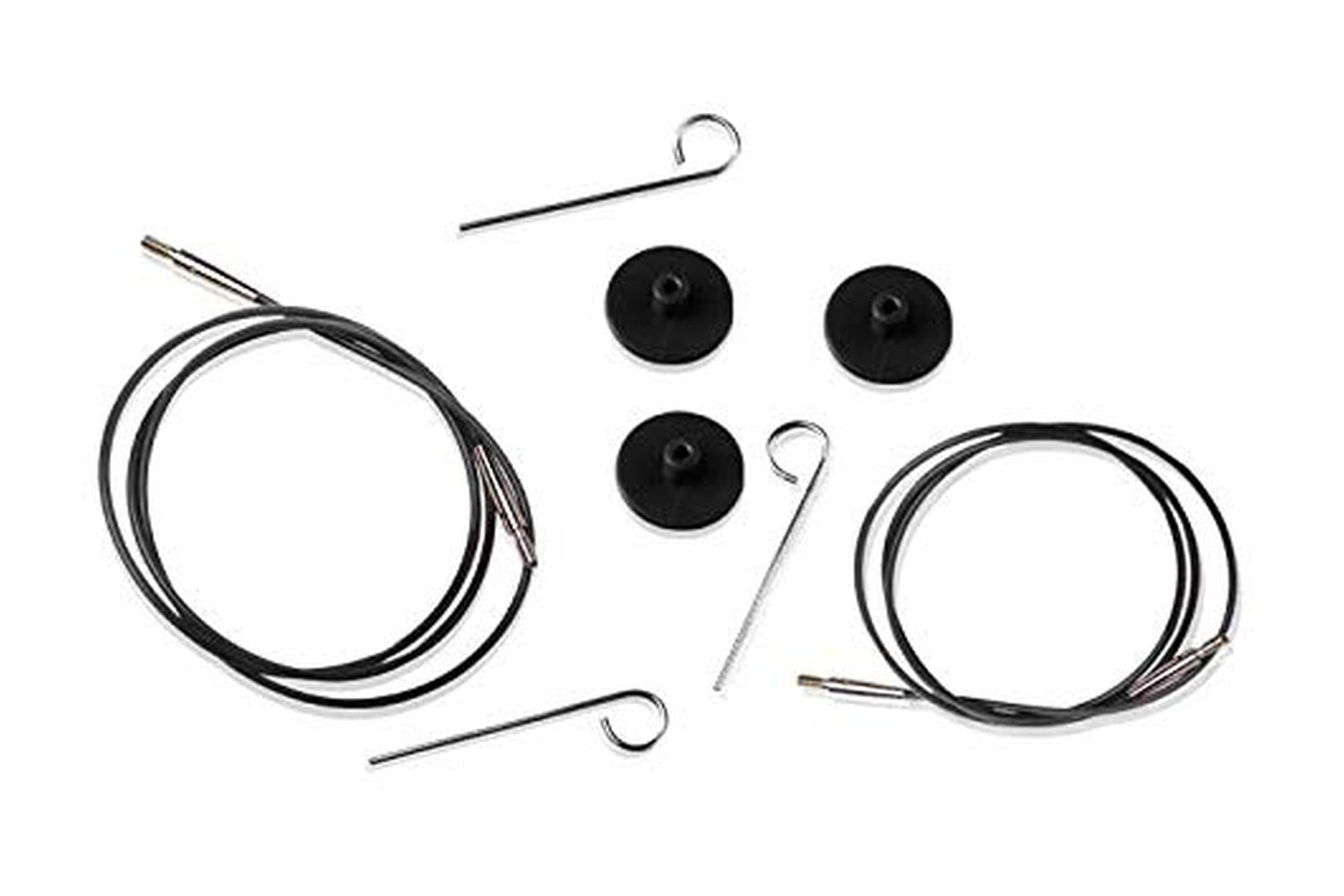 Knitpro Gro-kp10525 - Cable 126cm Black - Cable Circular Int-4