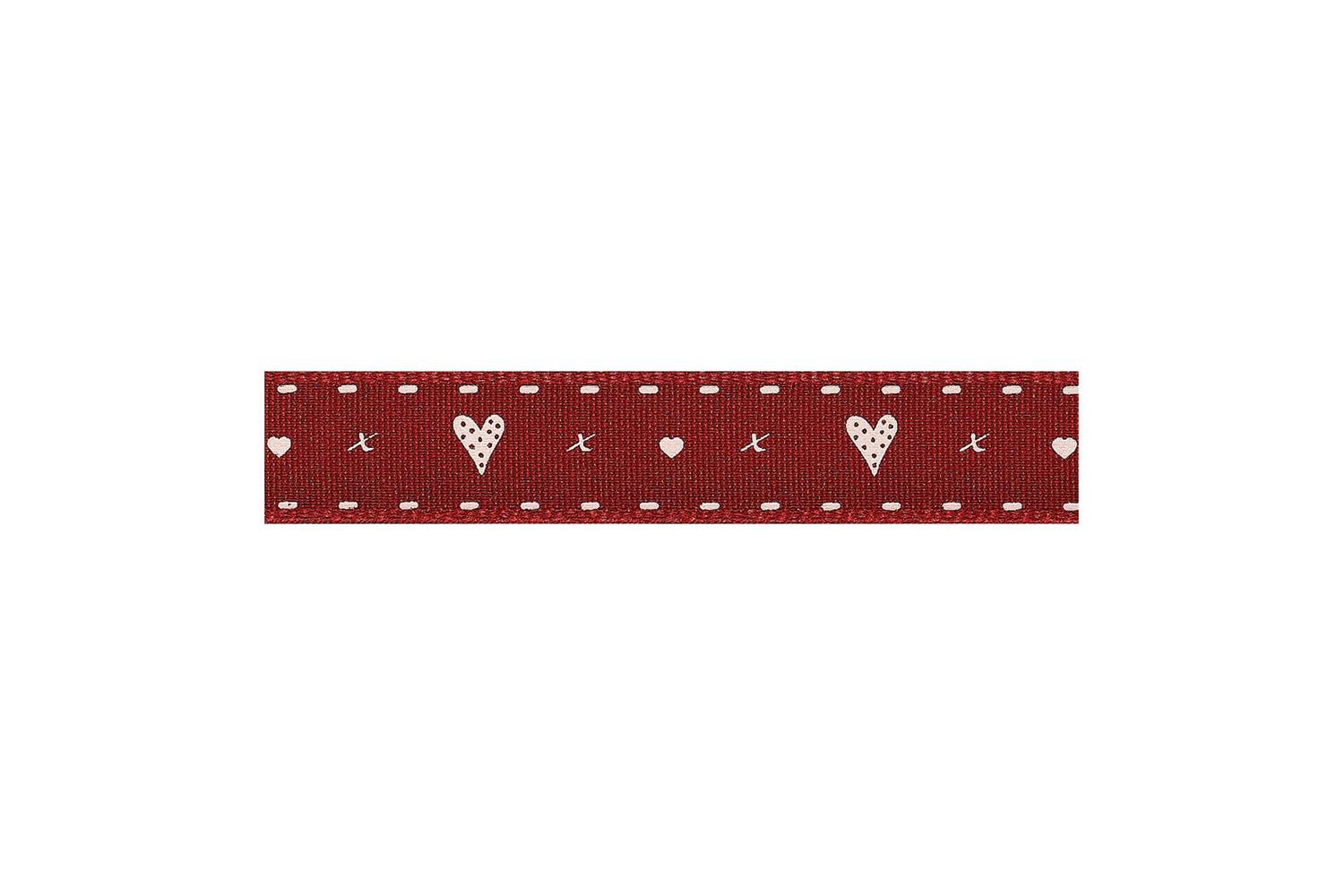 Berisfords Gro-c1359215\1 - Hrt Kisses 4mx15mm - Hearts Kiss