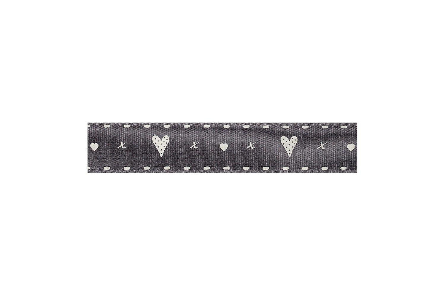 Berisfords Gro-c1359215\3 - Hrt Kisses 4mx15mm - Hearts Kiss
