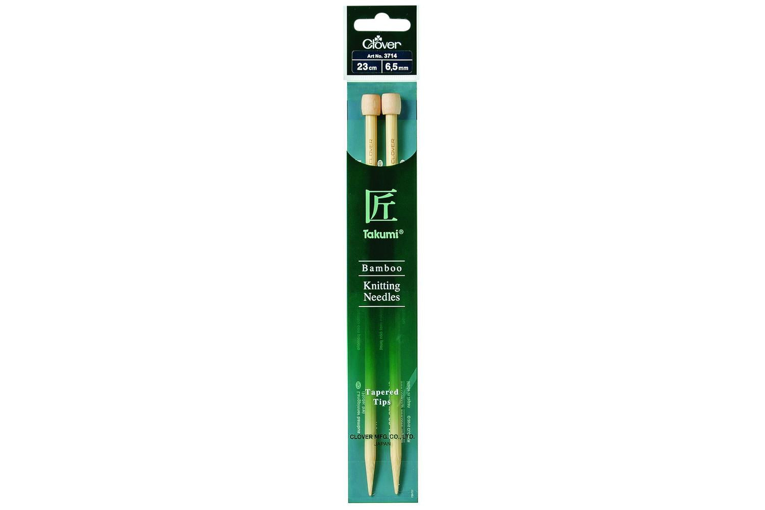 Clover Gro-cl3714 - Knitting Pins Single-ended Takumi Bamboo