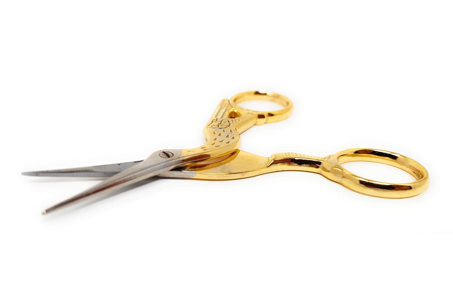 Madeira Gro-9479 - Scissors Embroidery Gold-plated Stork Sty-3