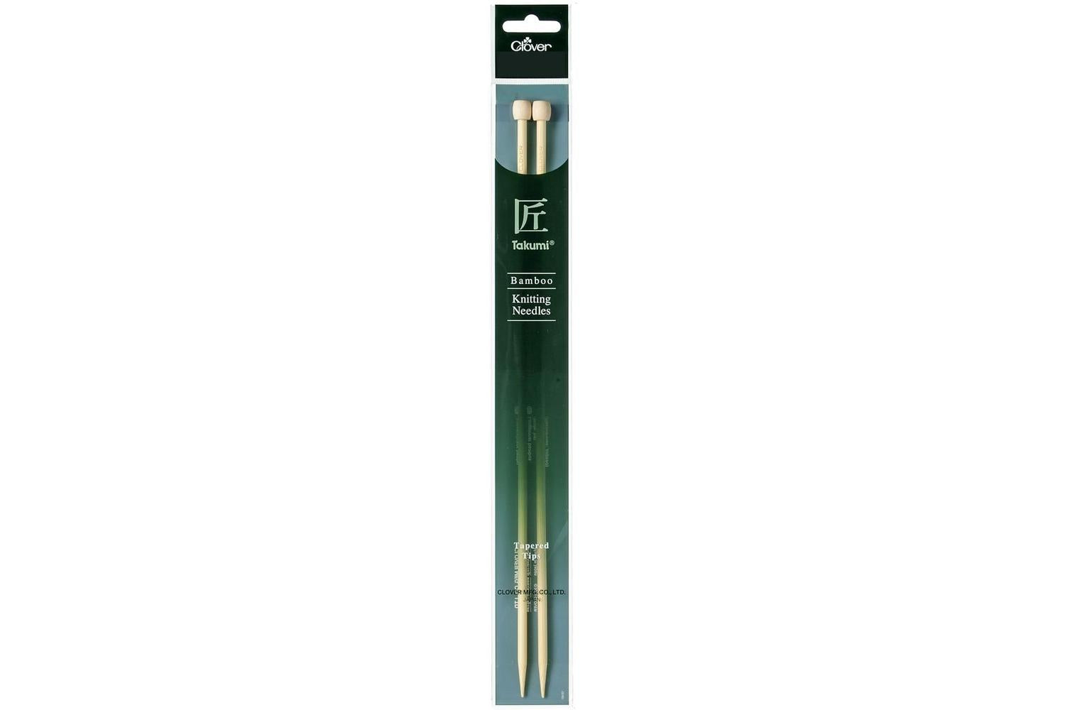 Clover Gro-cl3741 - Knitting Pins Single-ended Takumi Bamboo