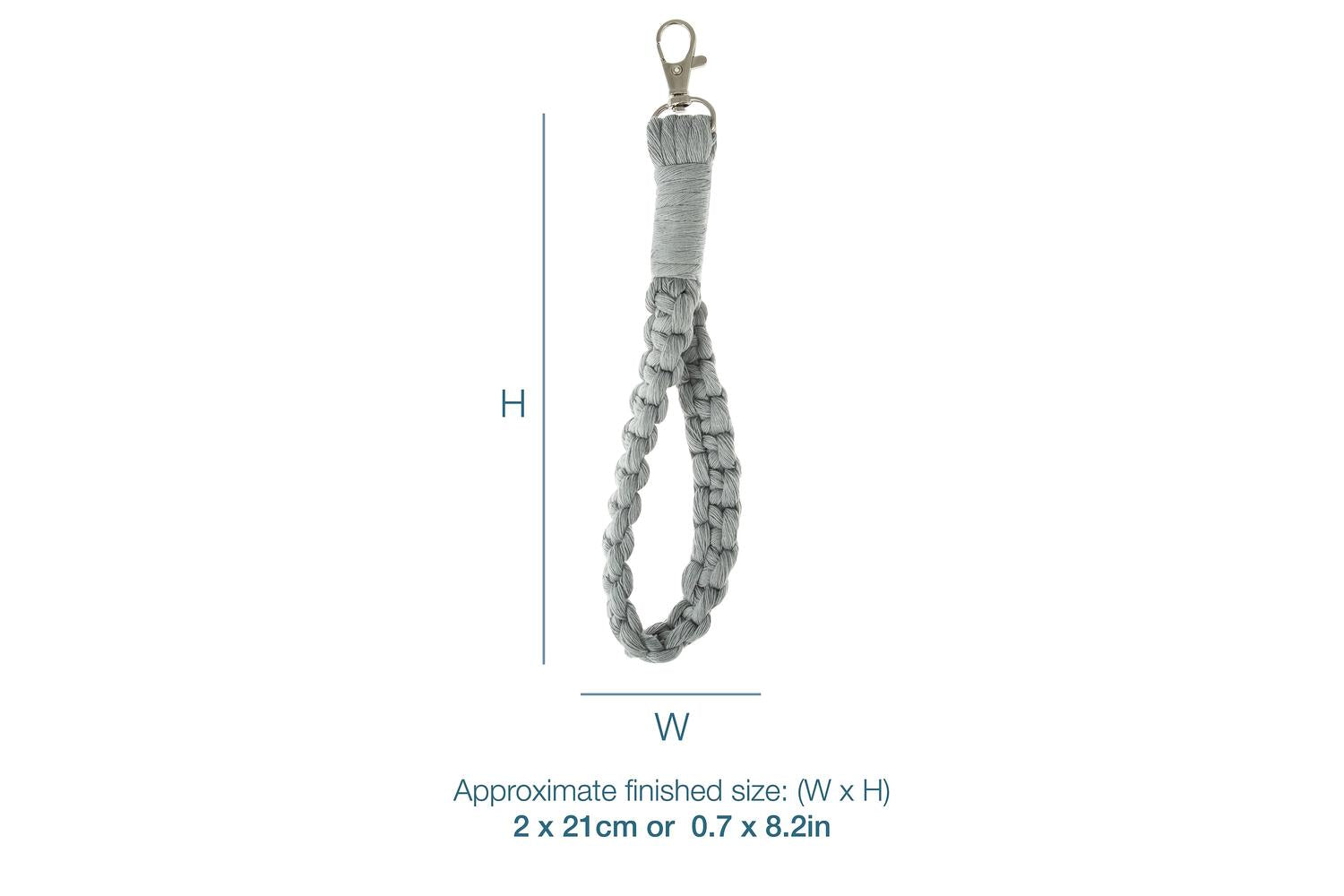 Trimits Gro-gck212 - Mkit Keyring - Macrame Kit Keyring - Tr-4