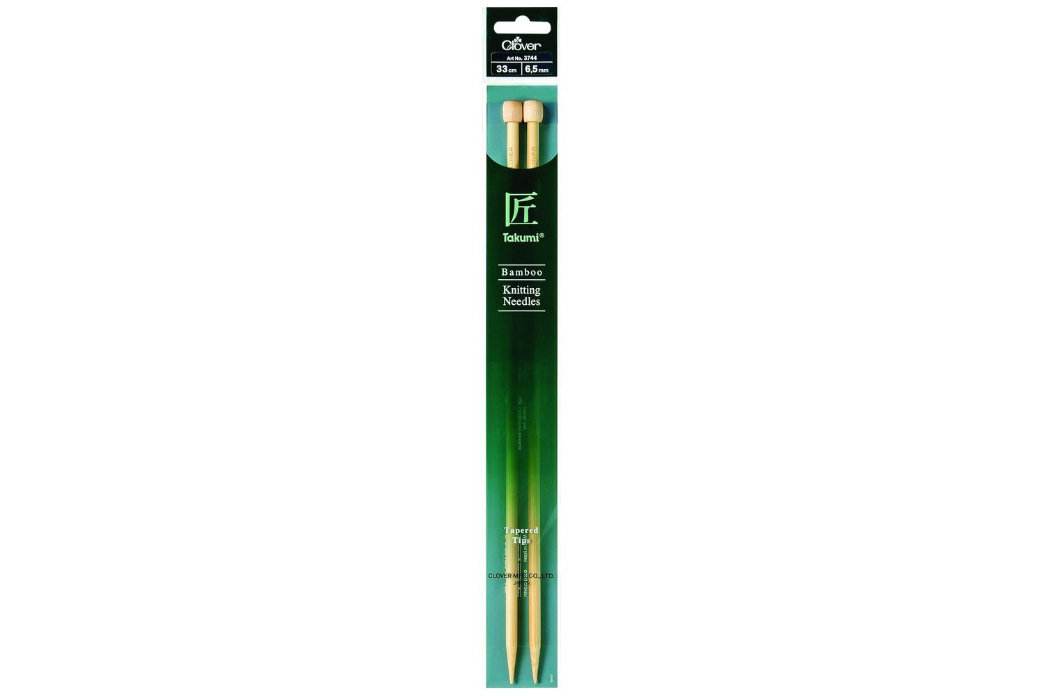 Clover Gro-cl3744 - Knitting Pins Single-ended Takumi Bamboo