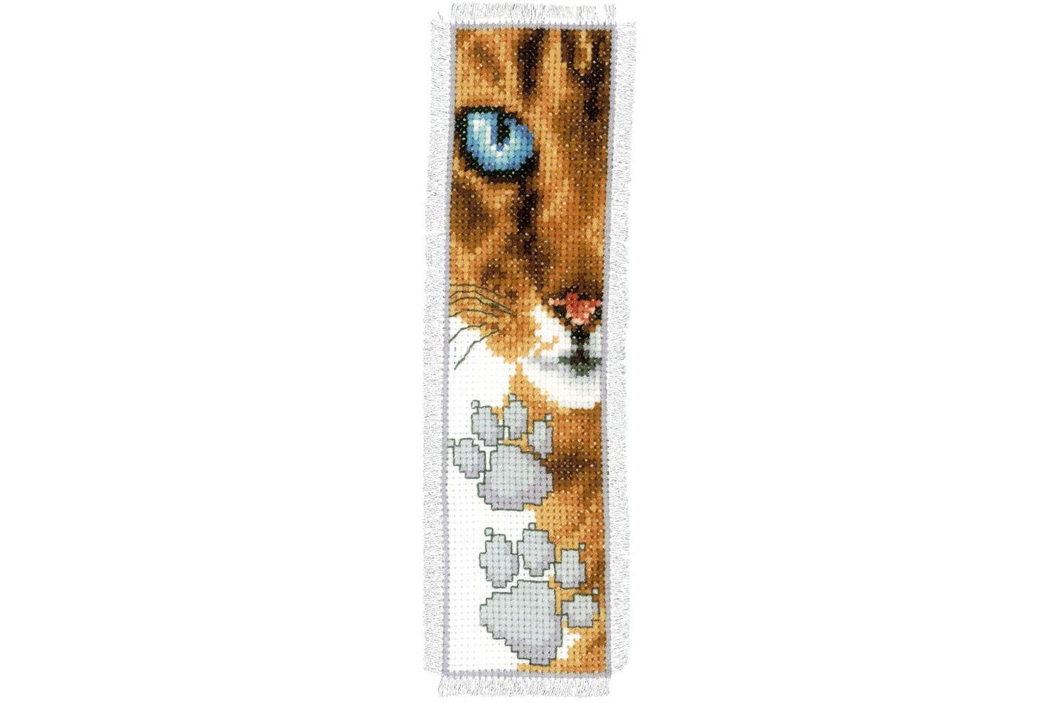 Vervaco Gro-pn-0143913 - Bmark Cat Footprint - Counted Cross
