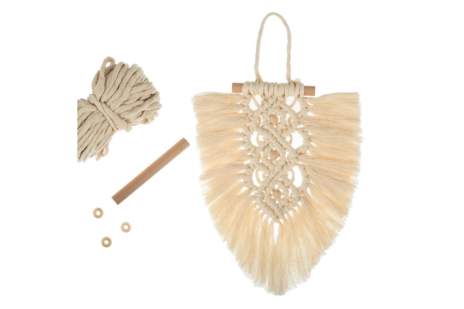 Trimits Gro-gck214 - Mkit Whang Feather - Macrame Kit Wall H