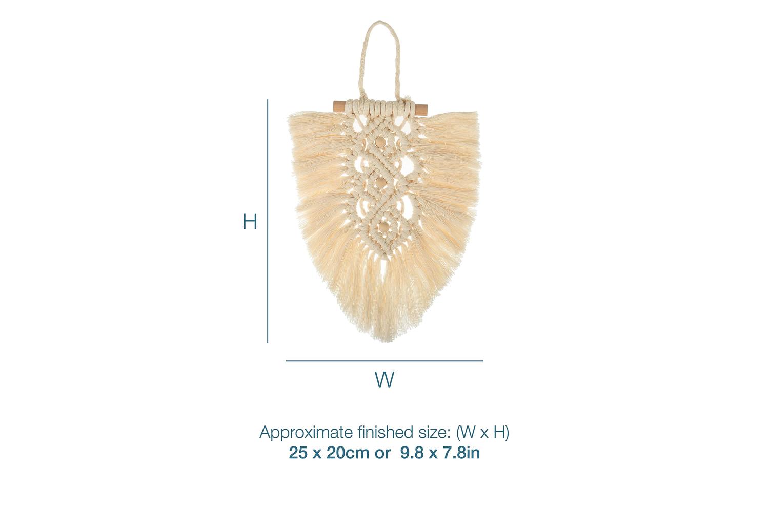 Trimits Gro-gck214 - Mkit Whang Feather - Macrame Kit Wall H-4