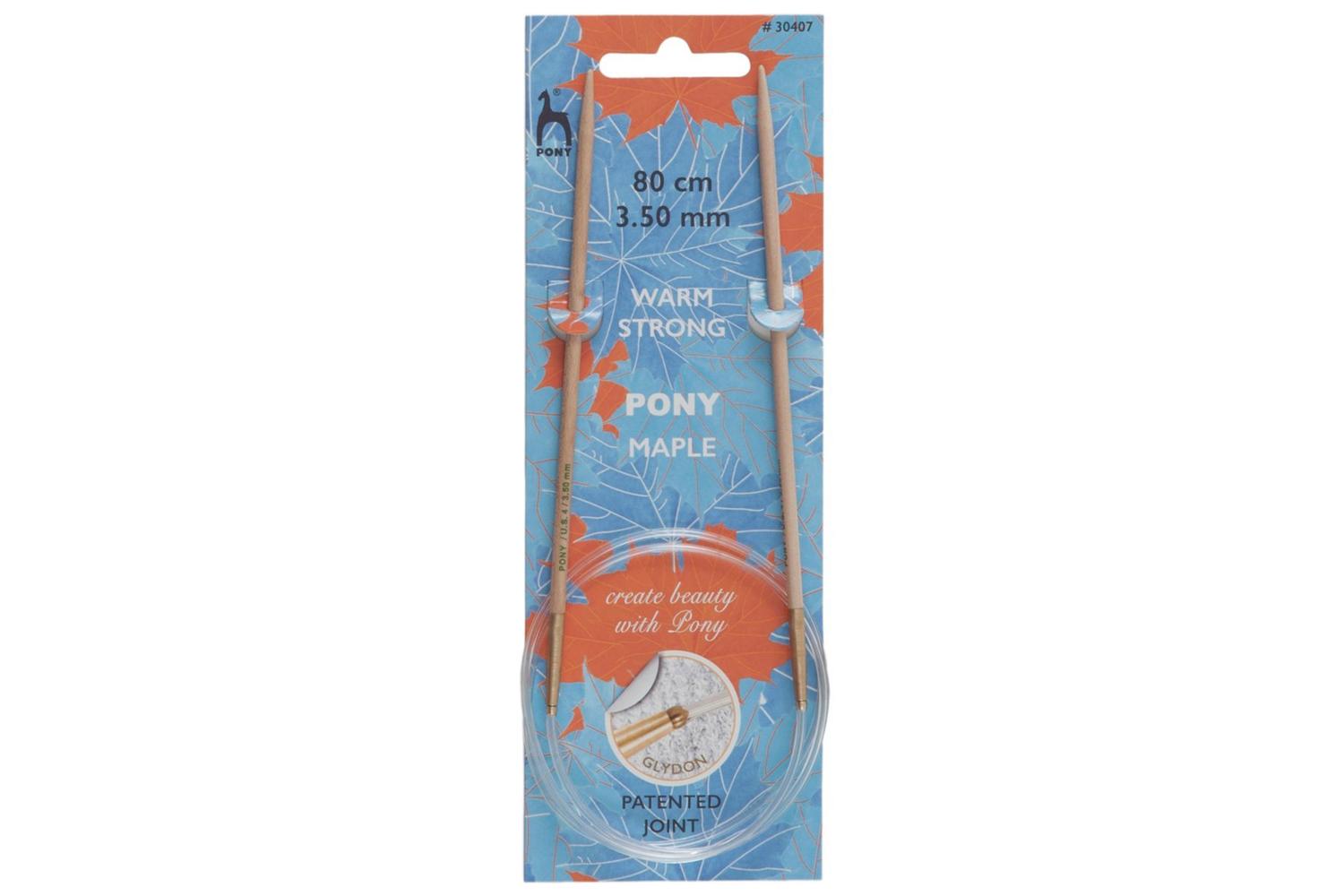 Pony Gro-p30407 - Maple Ckp 80cmx350 - Knitting Pins Circula