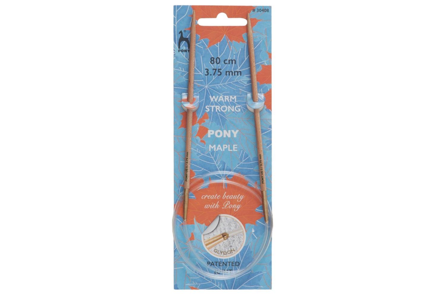 Pony Gro-p30408 - Maple Ckp 80cmx375 - Knitting Pins Circula