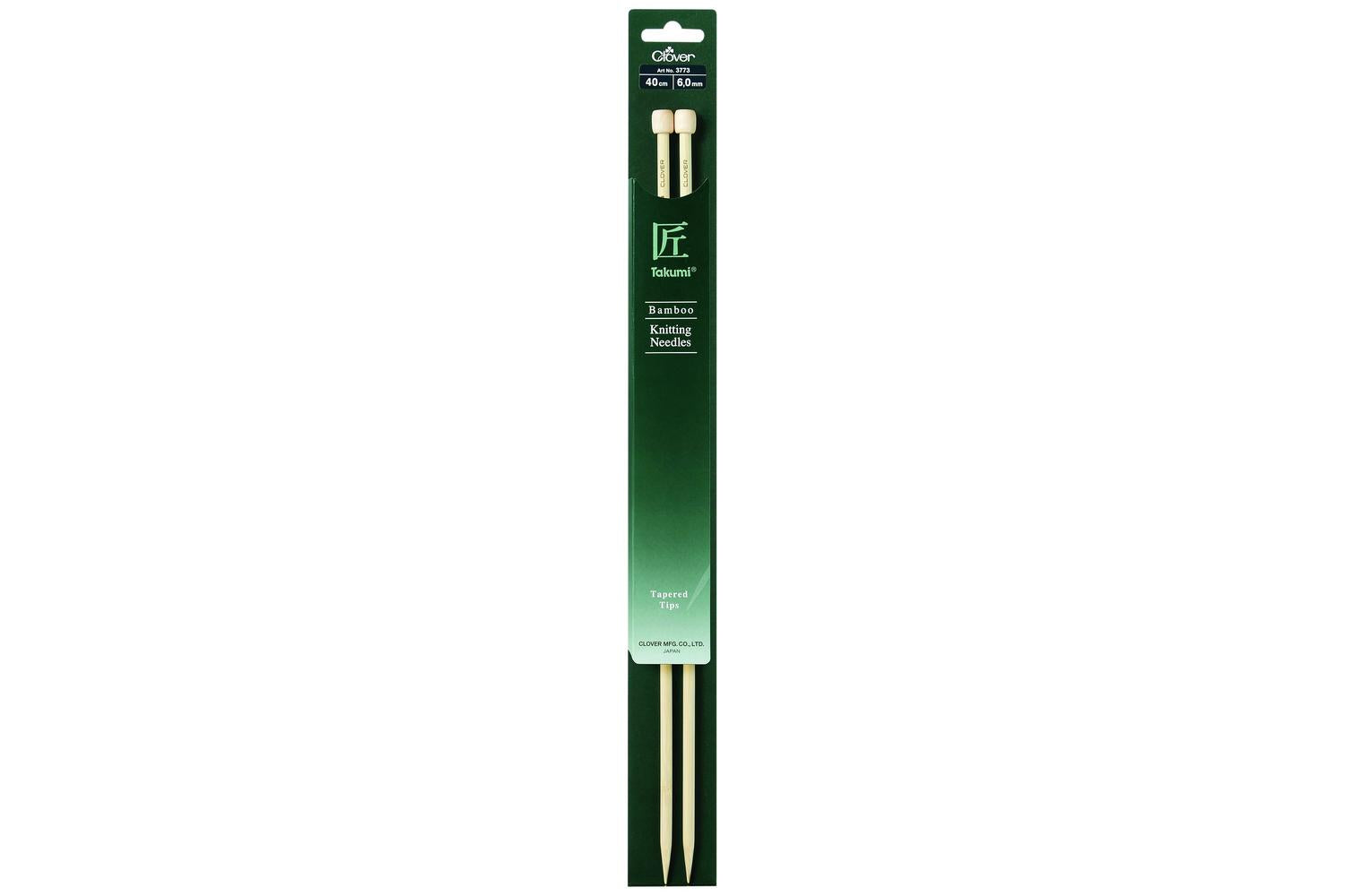 Clover Gro-cl3773 - Knitting Pins Single-ended Takumi Bamboo