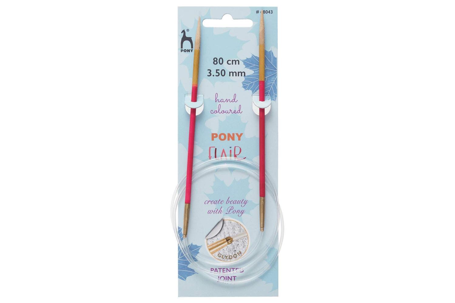 Pony Gro-p68043 - Flr Circ 80cmx350mm - Knitting Pins Circul