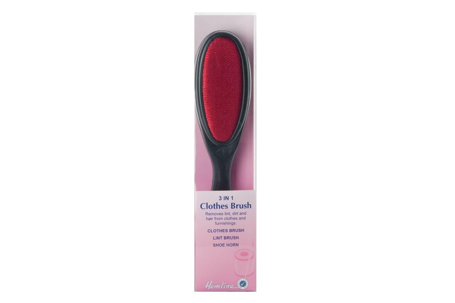 Hemline Gro-mr4005 - Hl Clothes Brush - 3-in-1 Brush - 27cm