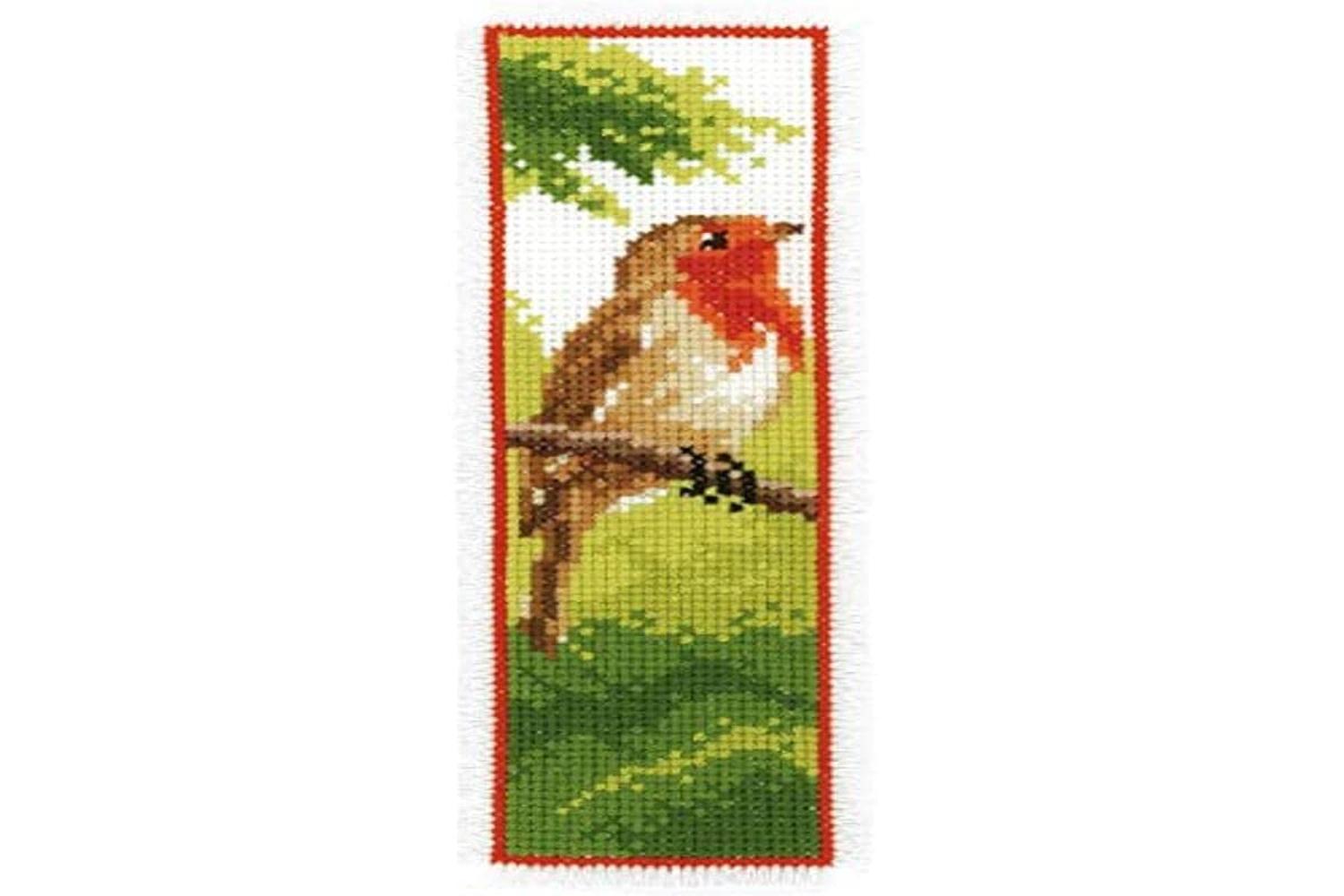 Vervaco Gro-pn-0011273 - Bmark Robin - Counted Cross Stitch