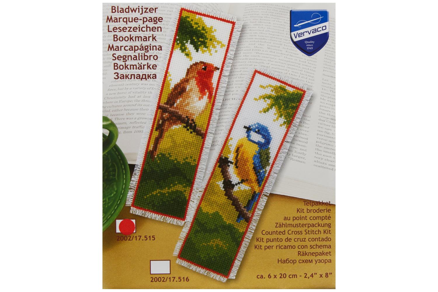 Vervaco Gro-pn-0011273 - Bmark Robin - Counted Cross Stitch-2