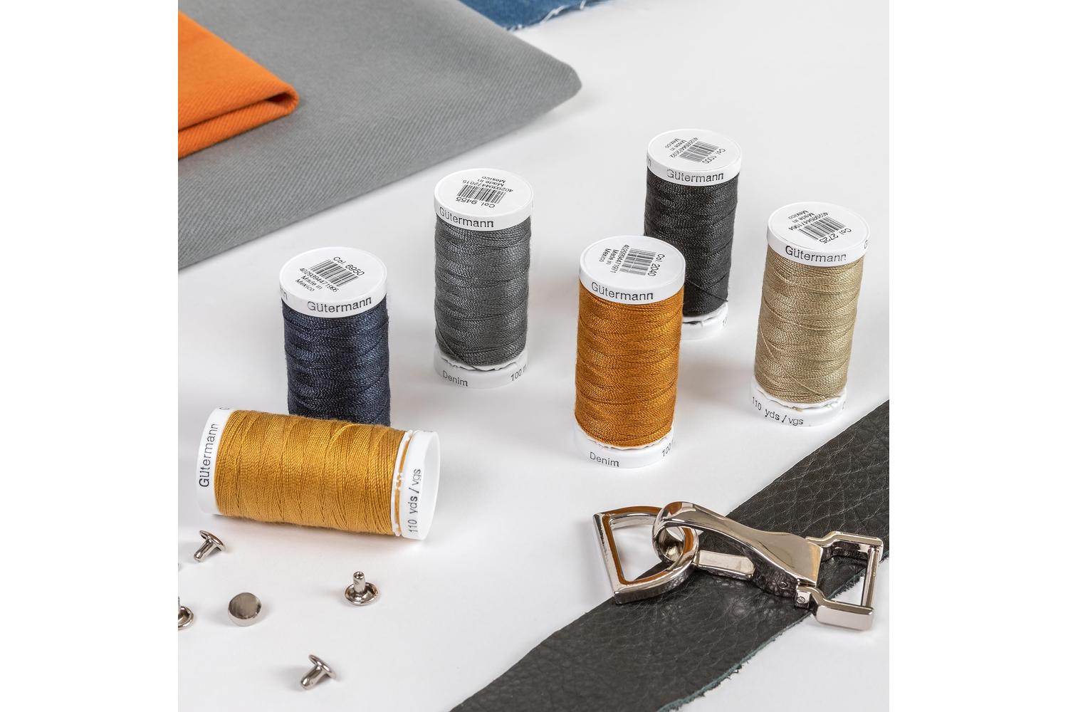 Gutermann Gro-731144\1 - Tset Denim 6x100m - Thread Set Deni-3