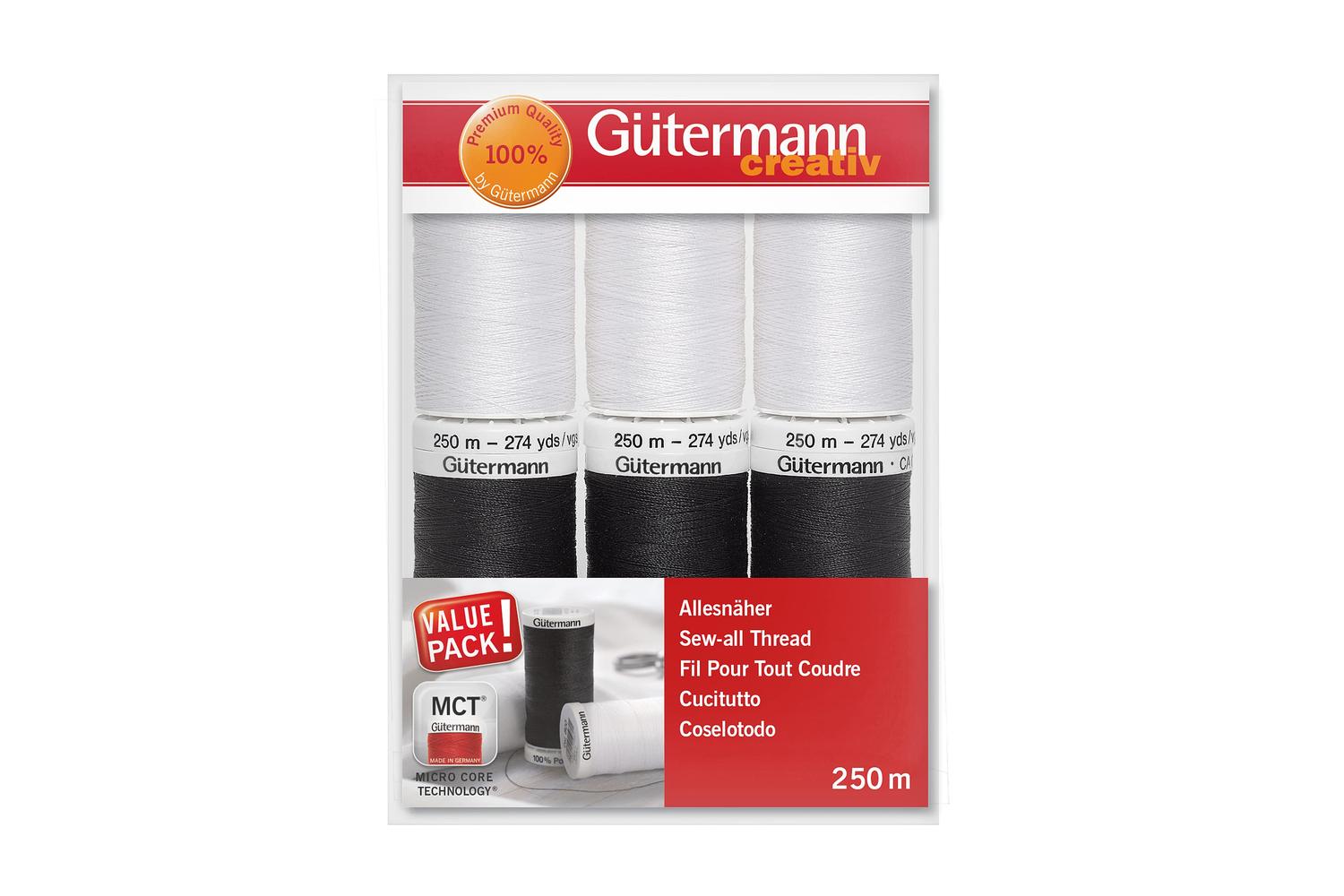 Gutermann Gro-734000\6 - Tset Sew-all 6x250m - Thread Set Se-2