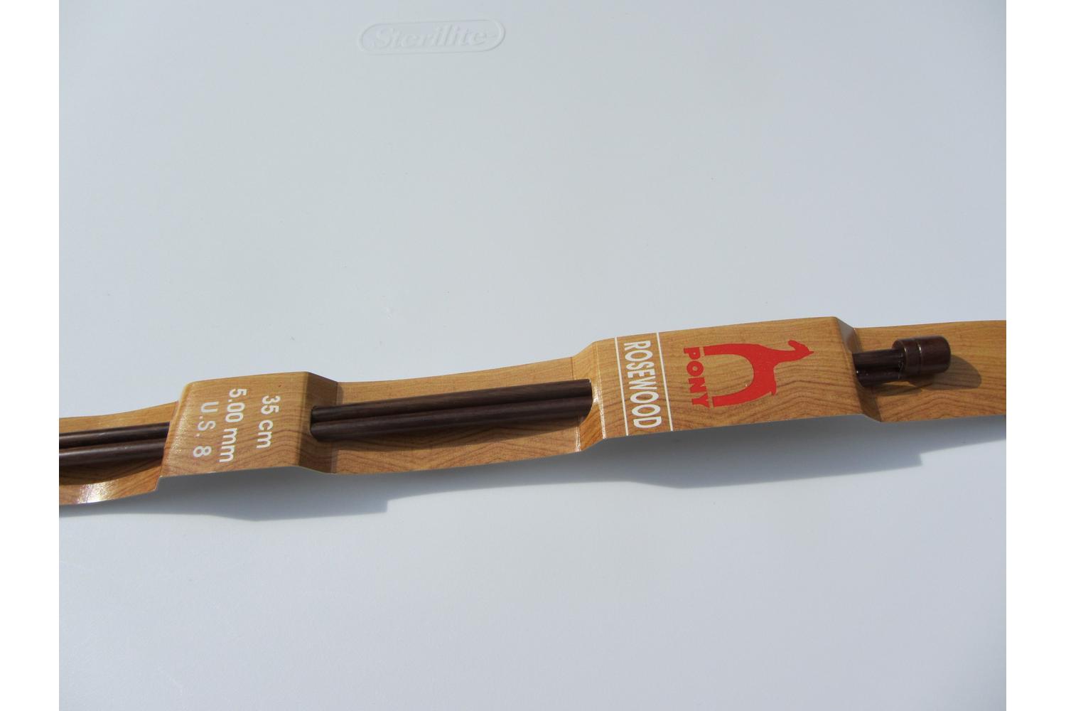 Pony Gro-p33811 - Rwood 35cmx500mm - Knitting Pins Single-en