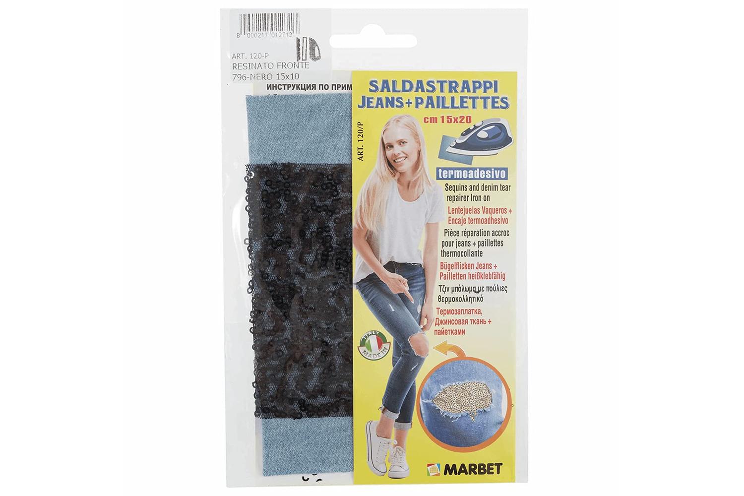 Marbet Gro-mb120p.796 - Denim Patches With Sequins Iron-on 2-4