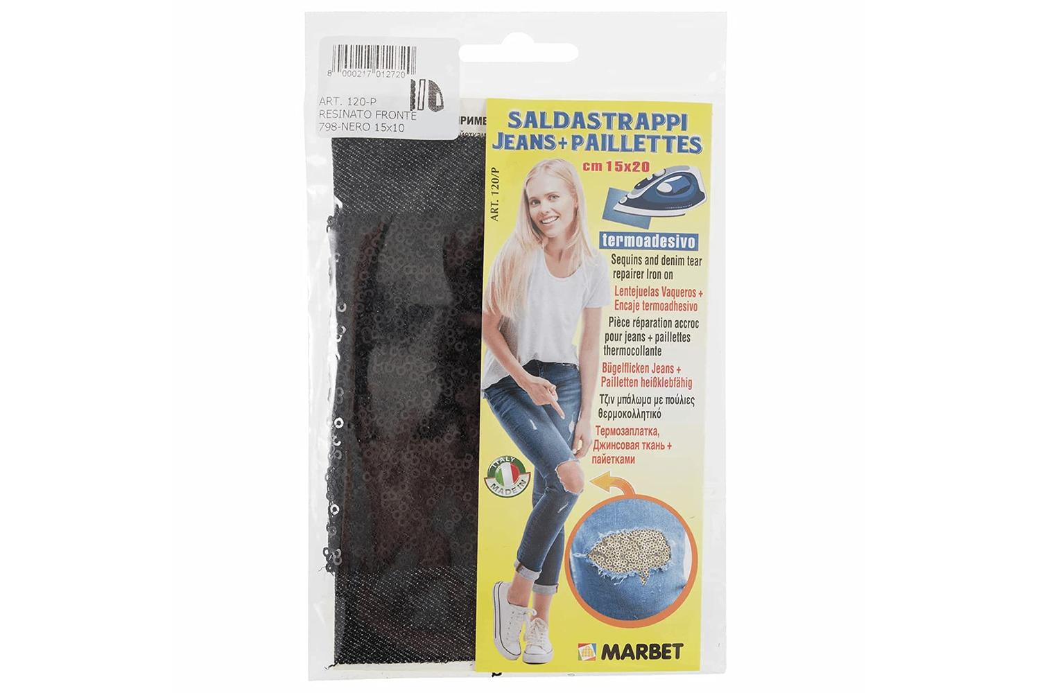 Marbet Gro-mb120p.798 - Denim Patches With Sequins Iron-on 2-4