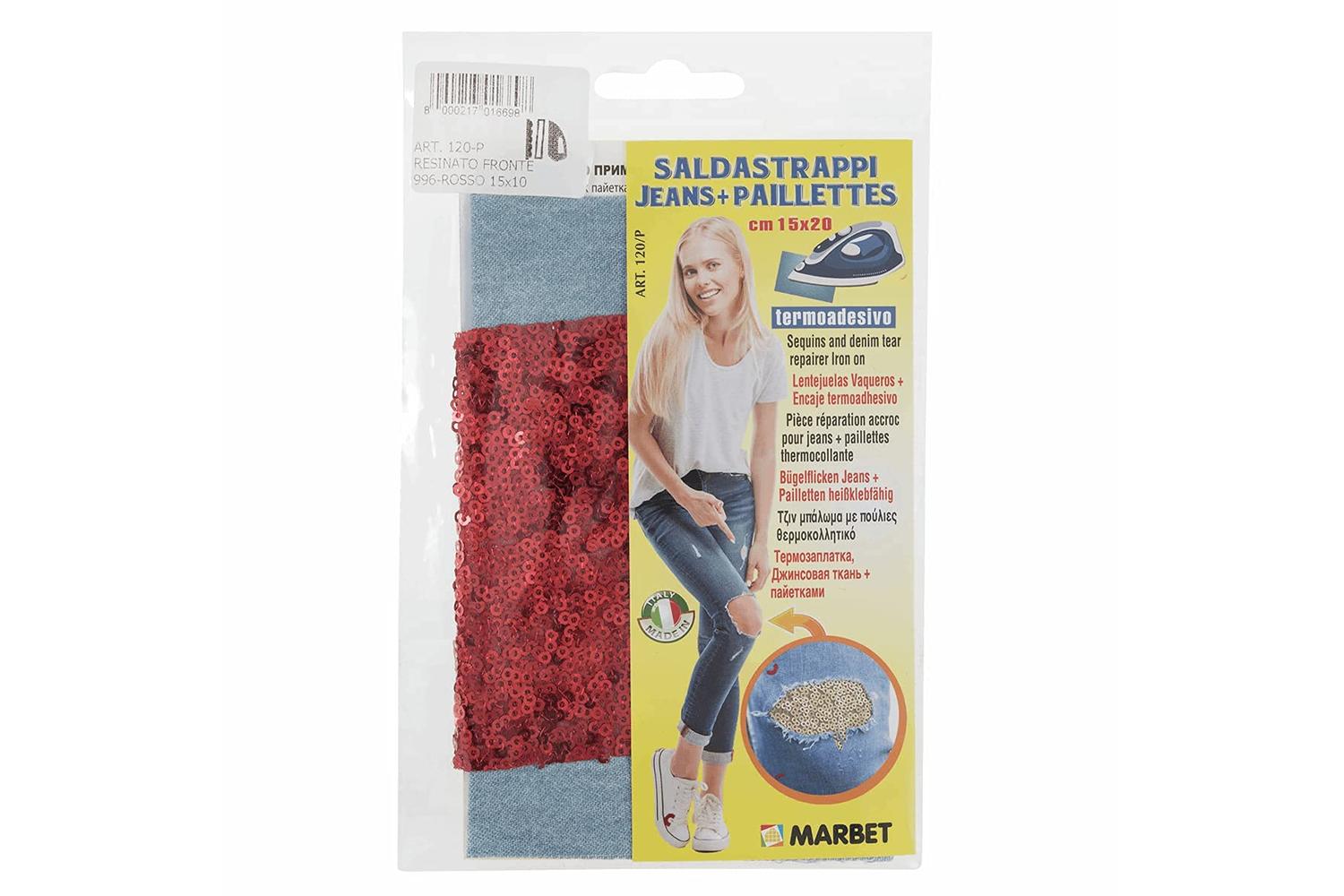 Marbet Gro-mb120p.996 - Denim Patches With Sequins Iron-on 2-4