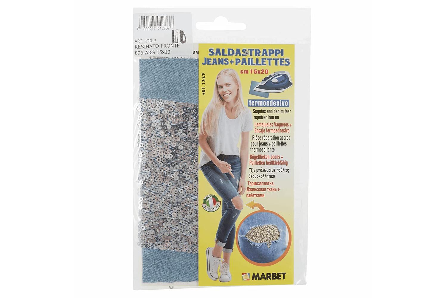 Marbet Gro-mb120p.896 - Denim Patches With Sequins Iron-on 2-4