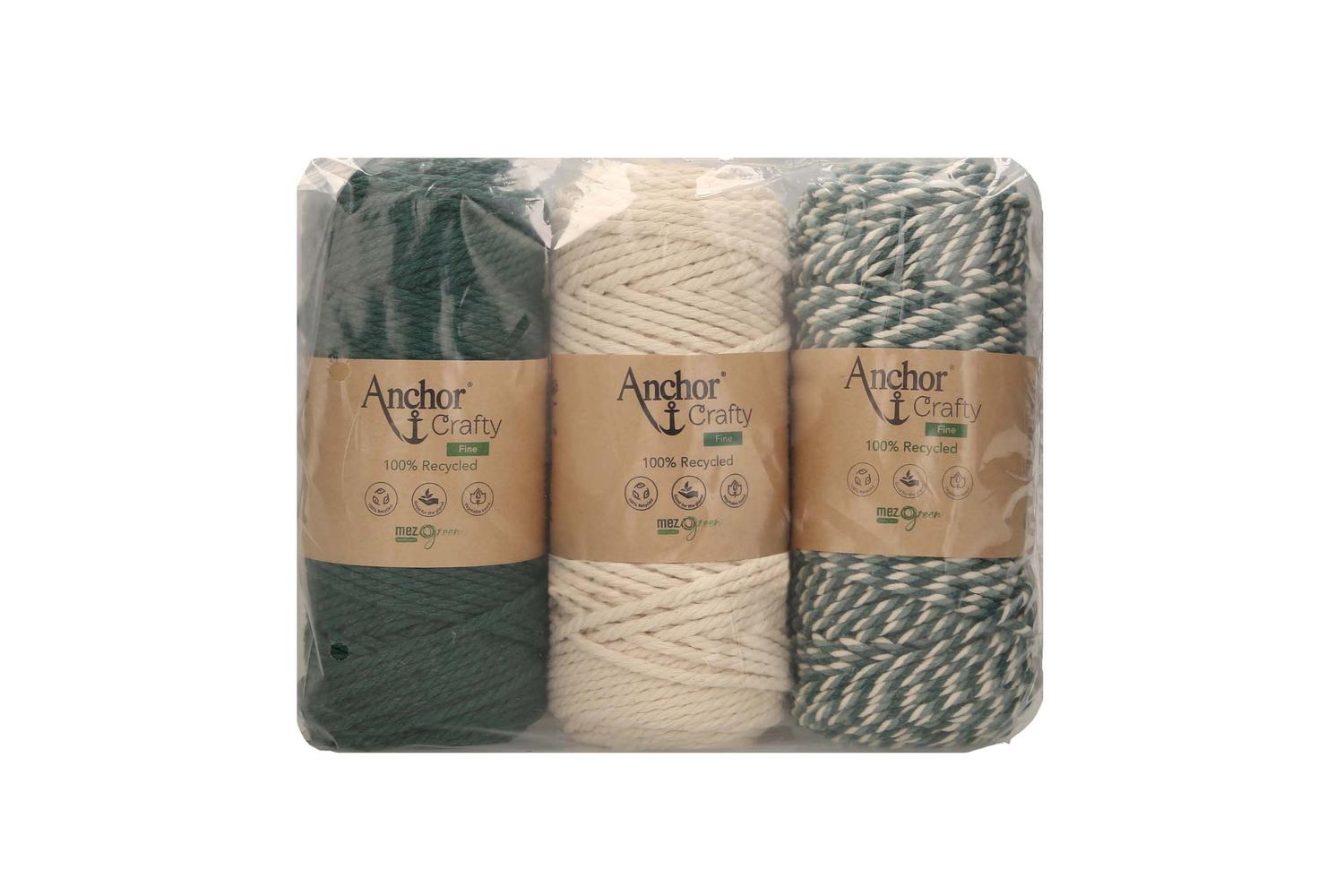 Anchor Gro-a28cr03\9061 - Crochet Yarn Crafty Fine Assortmen