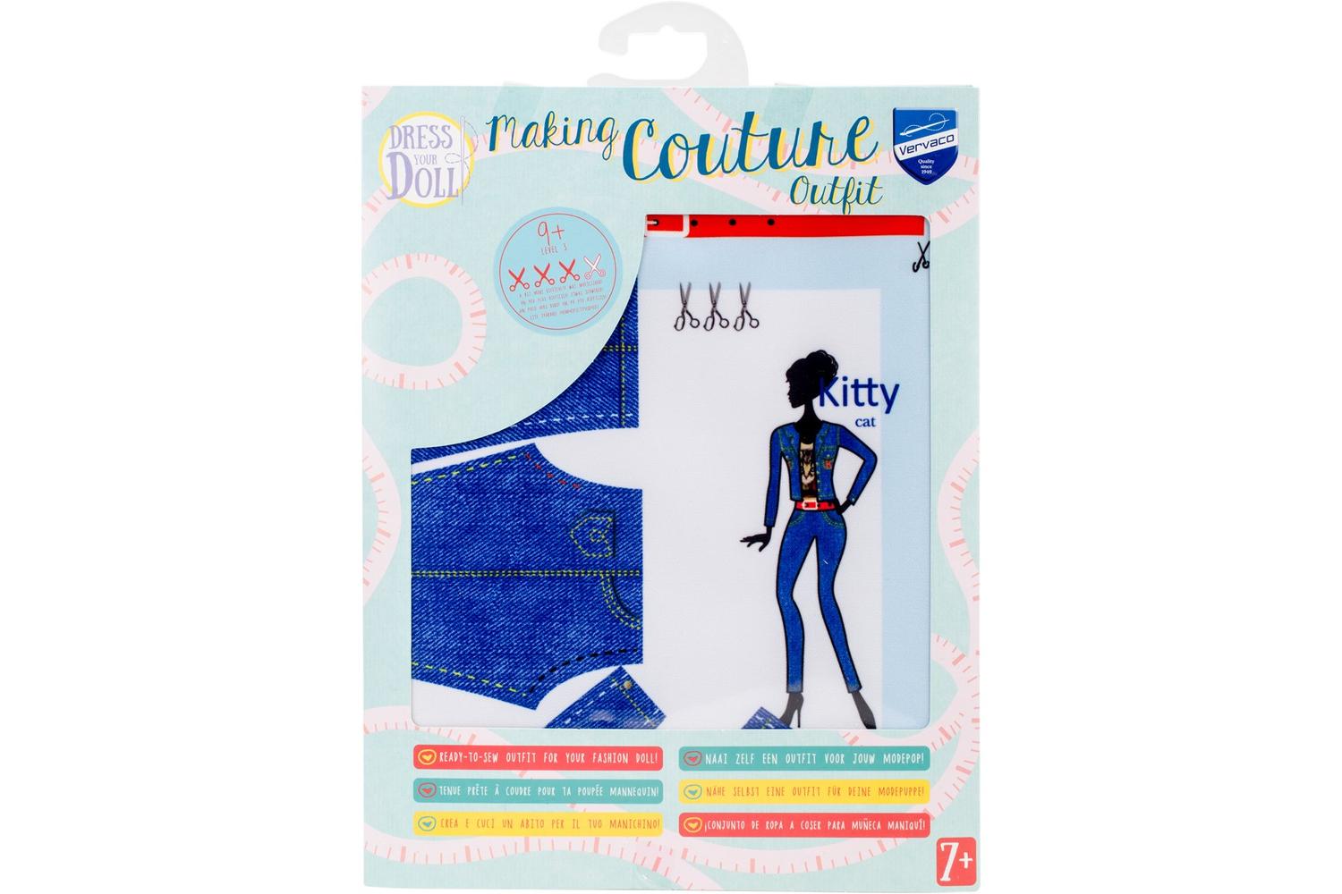 Vervaco Gro-pn-0164654 - Kitty Cat - Couture Outfit Making S