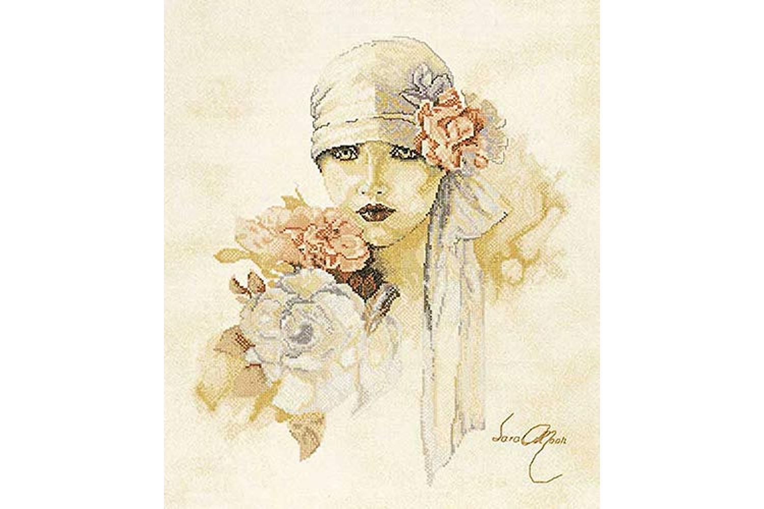 Lanarte Gro-pn-0007972 - Counted Cross Stitch Kit Sara Moon