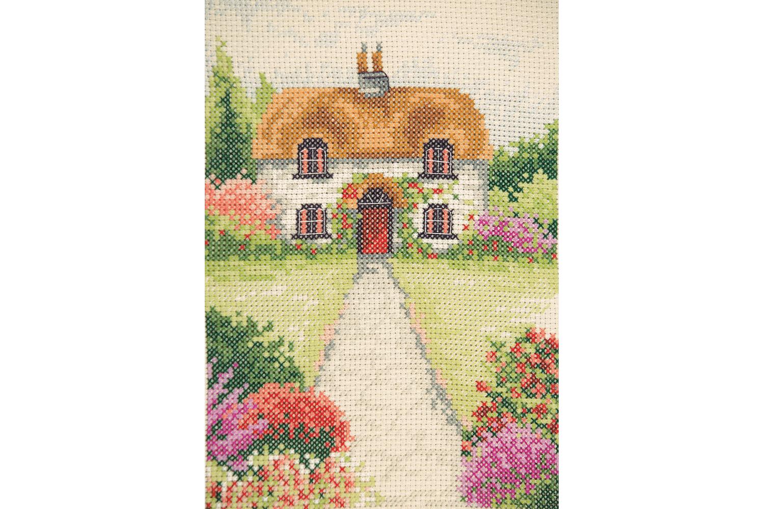 Anchor Gro-ak136 - Cottage Garden Kit - Counted Cross Stitch-2